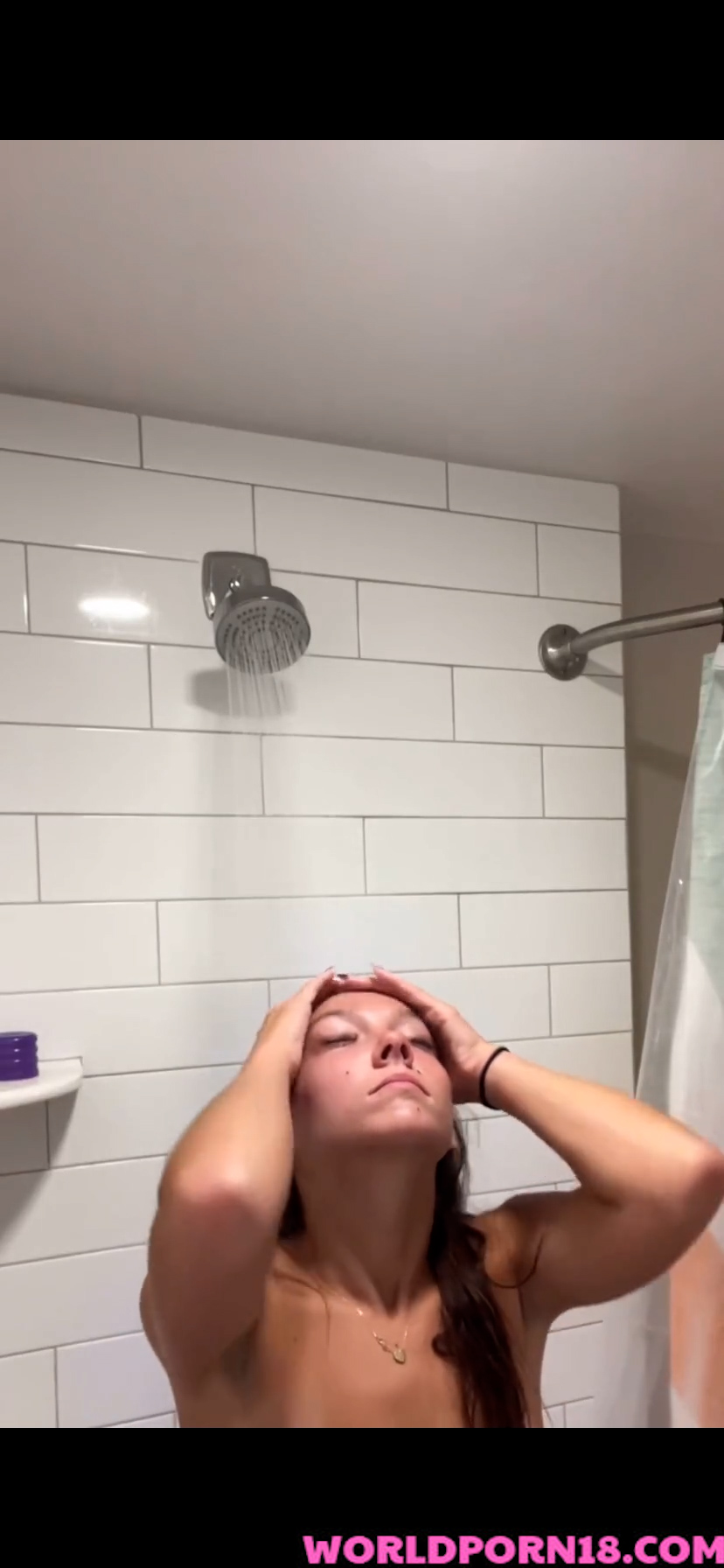 Crazyjamjam Nude shower in bath – Onlyfans video